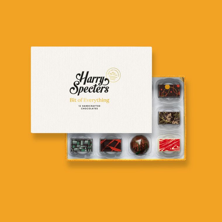 The Bit of Everything 12 Chocolates Box