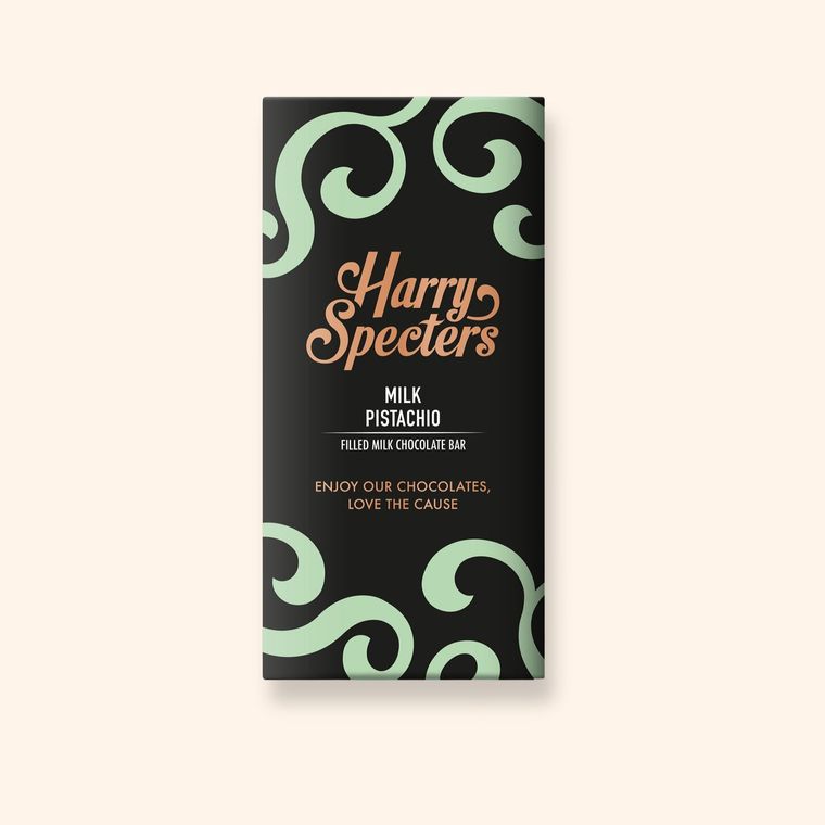 The Pistachio 40% Milk Chocolate Bar