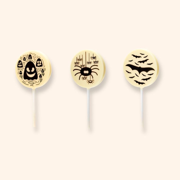 The Halloween White Chocolate Chocopop Bundle of 3